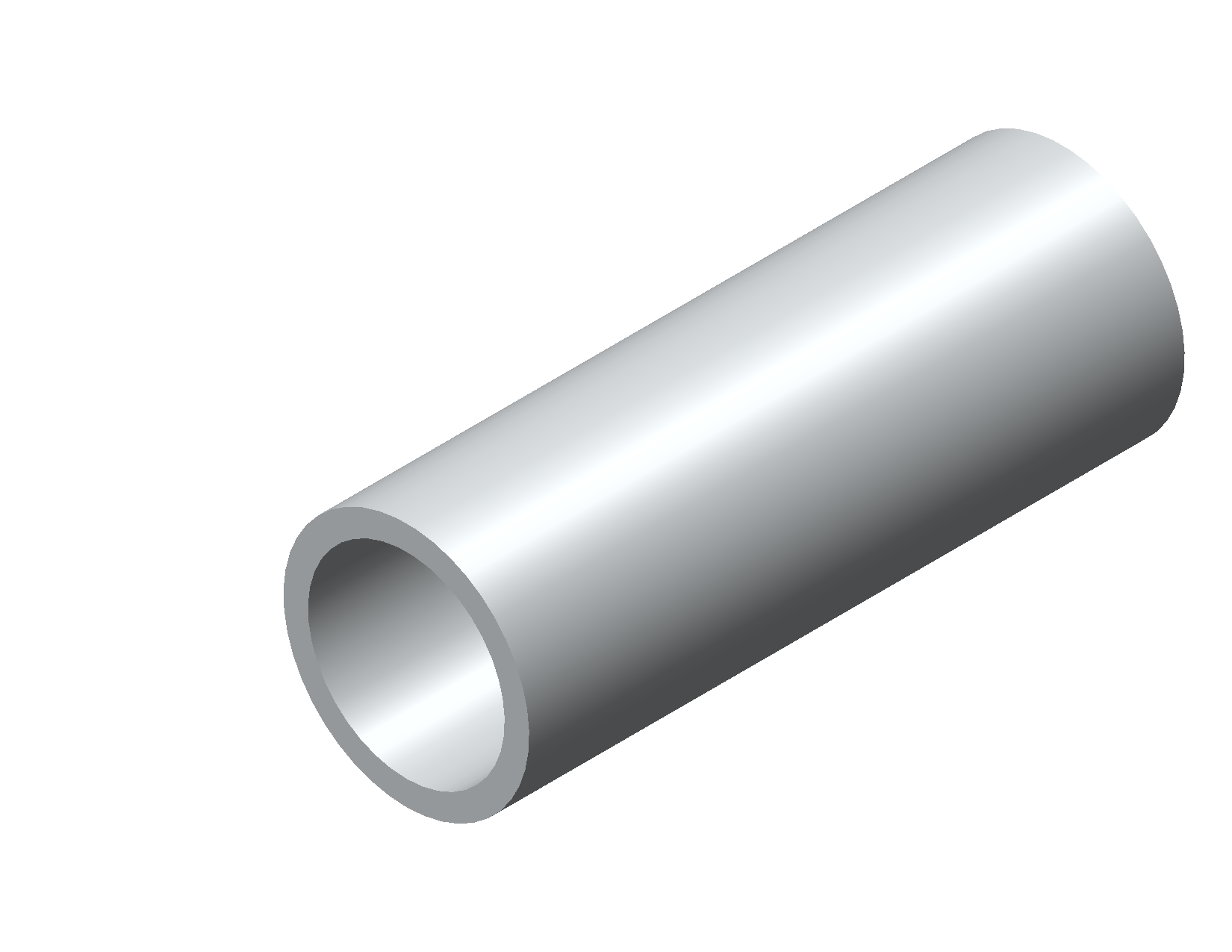 Cylindrical thin-walled geometry part example